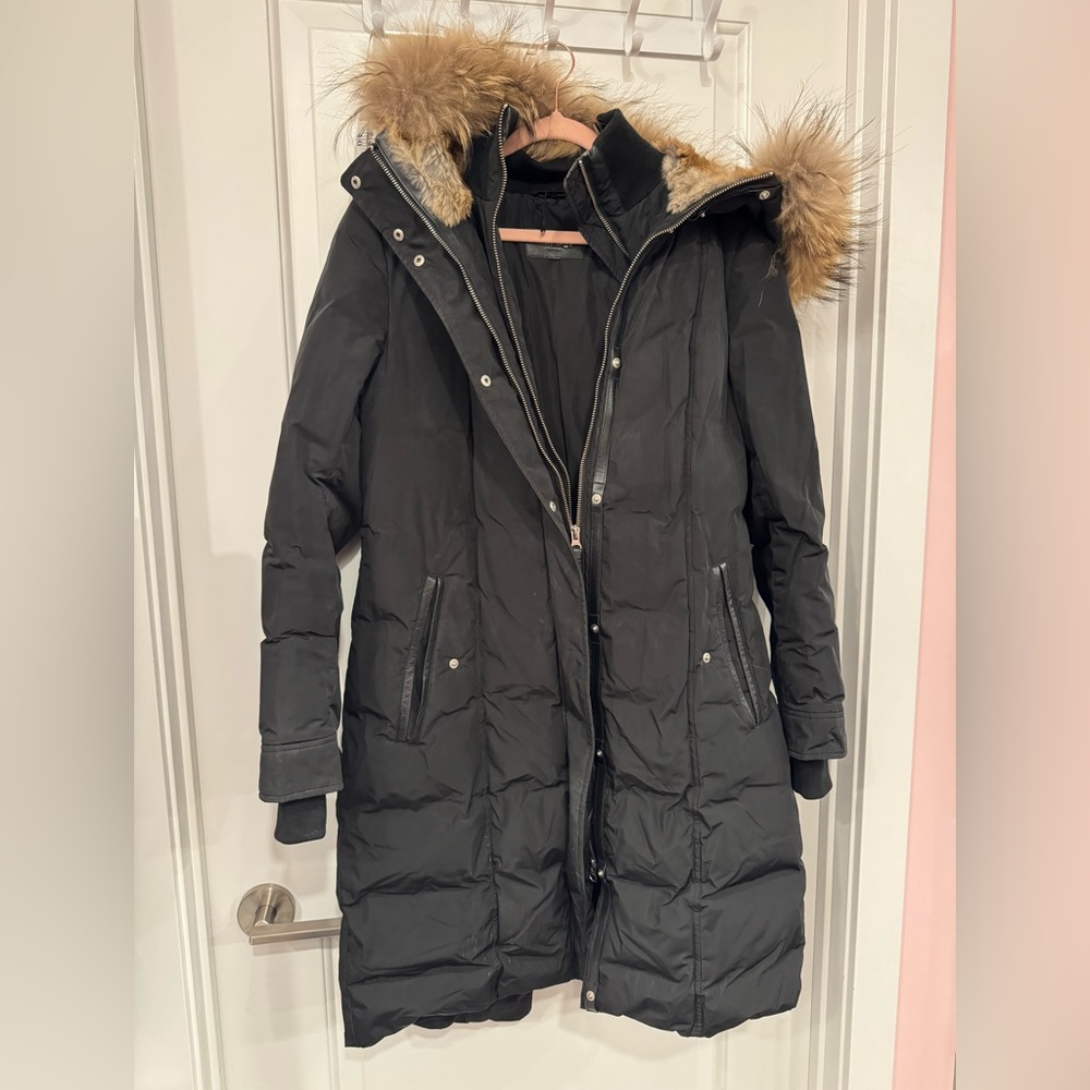 Black Mackage parka large
